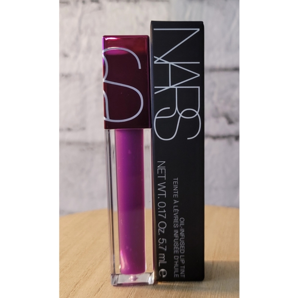 NARS Lip Tint Gloss Oil Infused Shade # 1144 Disco Infernal 5.7 ml New